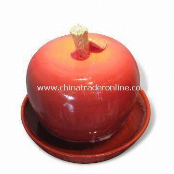 Tabletop Fountain, Available in Apple Shape, Measures 28 x 28 x 30cm