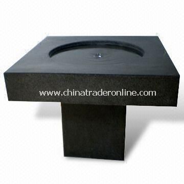 Terrazzo Fountain, Made of Fiberglass and Granite Materials, Measuring 80 x 80 x 60cm from China