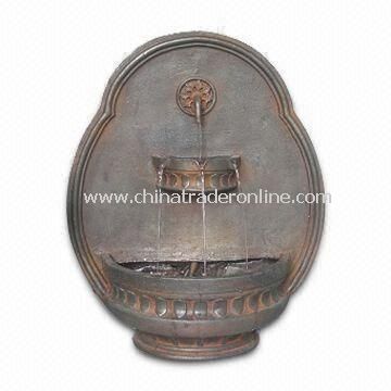 Wall Fountain, Made of Fiberglass Material with 21 Inches Height from China