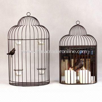 Bird Cages with Powder Coated, Available in Various Sizes