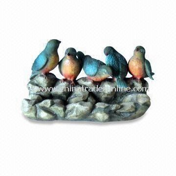 Bird Feeder, Suitable for Gardens, Made of Fiberglass, Available in Different Designs from China