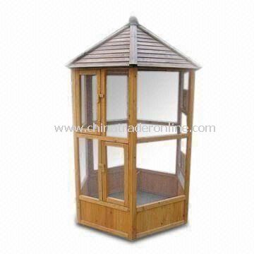 Easy to Assemble Solid Wood Birds House, Sized 1,260 x 1,260 x 1,990mm from China