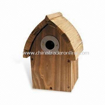 Handcrafted Bird House, Made of Wood, OEM and ODM Orders are Welcome from China