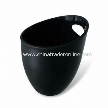 Ice Bucket with 3.0L Capacity and 0.8cm Thickness, Made of PP from China