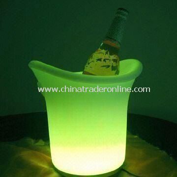 LED Ice Bucket with 120° Beam Angle and 3W Power Consumption