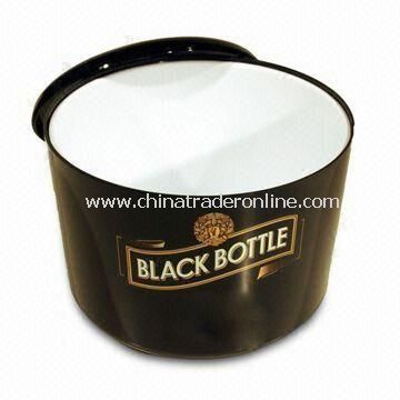 Plastic Beer Ice Bucket Tray, Customized Designs and Logos are Welcome from China