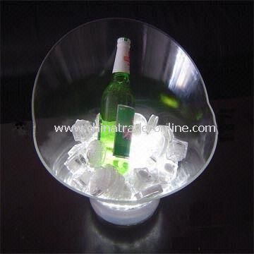 Promotional Ice Bucket, Made of Acrylic or PS, Available in Various Colors from China