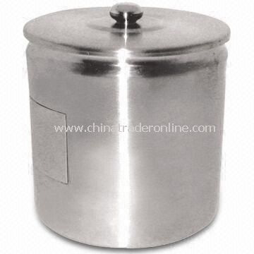 Stainless Steel Ice Bucket with 750mL Capacity, Available in Various Sizes and Designs from China