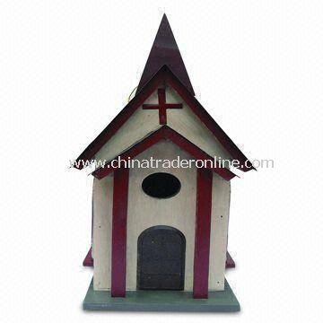 Wooden Bird House, Safe and Non-toxic from China