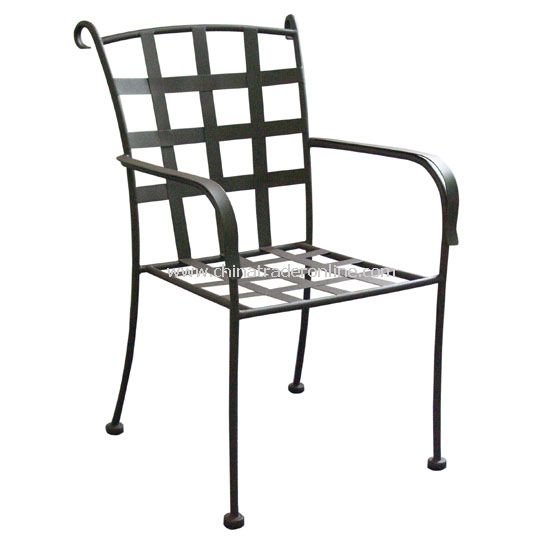 Flat iron Cross Armchair from China