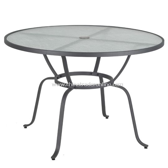 Mesh Round Table, with umbrella hole from China