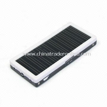 3-in-1 Solar Charger with Emergency System for Travel, Trip/Outdoor, and Li-Pol Backup