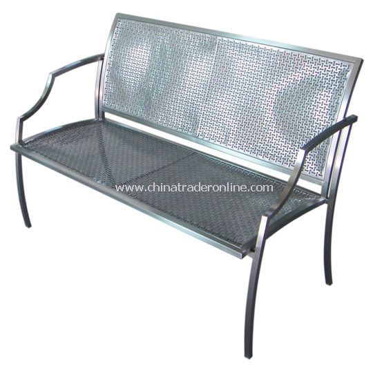 Louise Stainless Steel Bench from China