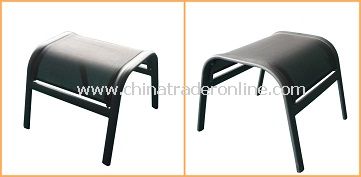 Patio Furniture Sling Steel Outdoor Ottoman from China