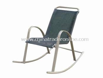 Patio Sling Stacking Rock Chair