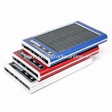 Portable Solar Chargers with 0.5/0.7W Panel Power and 800mA Output Current from China