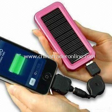 Solar Charger, Fits for Mobile Phones, Digital Cameras, PDAs and MP3 Players