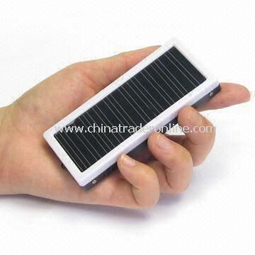 Solar Charger, Mini, 3-in-1, an Emergency System for Travels, an Lithium-polymer Backup Battery