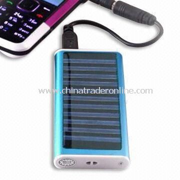 Solar Charger, Suitable for Mobile Phone, MP3/MP4 Players and iPod