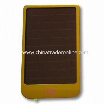 Solar Power Charger with 0.4W Power, Suitable for Mobile Phones and Digital Products