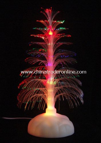 USB 7 color fountain fiber Xmas from China