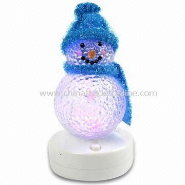 USB Christmas Snowman, Made of Acrylic, Ideal as X-mas Decorations and Gifts from China