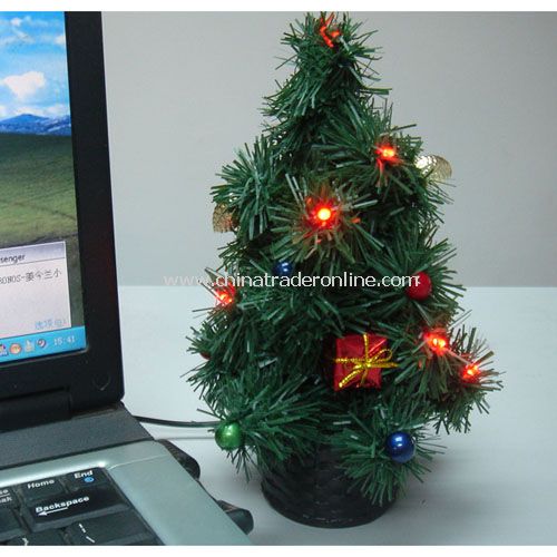 USB Green XMas tree music optional from China