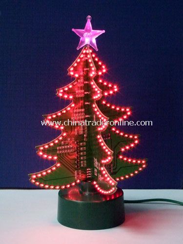 USB Green XMas tree music optional from China