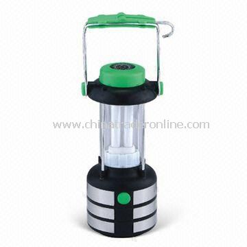 8-piece LED Solar Camping Lantern, Made of ABS