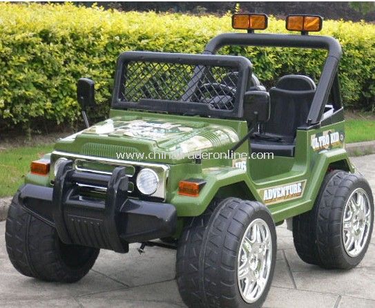 Battery operated ride on Jeep