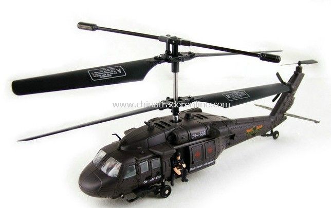 Black Hawk 3CH RC Helicopter with Intelligent Gyro