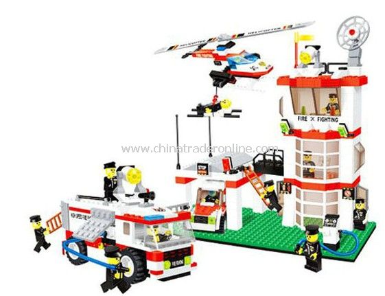 FIREHOUSE toy bricks, building blocks from China