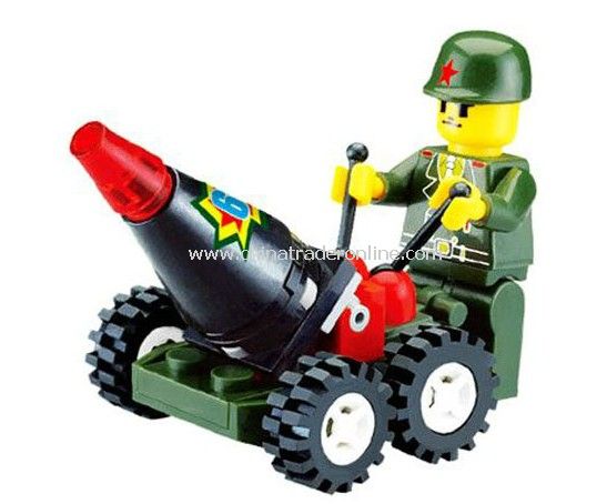 MILITARY AFFAIRS toy bricks, building blocks