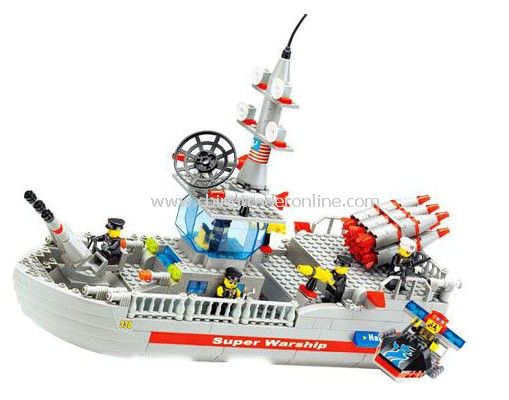 PEACE BATTLE SHIP toy bricks, building blocks from China