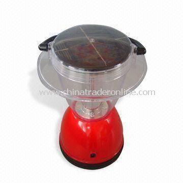 Solar Camping Light, Available in Red, Green, White and Blue, with 0.7W Solar Panel