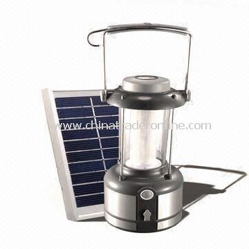 Solar Camping Light, Rechargeable by 220/110V AC Voltage from China