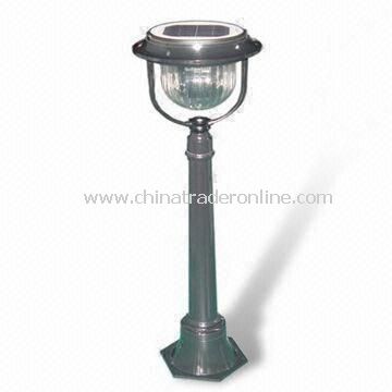 Solar Lawn Light, Made of Plastic, Environmental Friendly