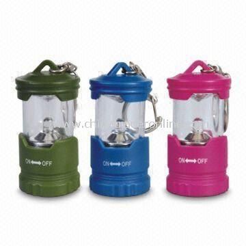 Solar-powered Camping Lantern Light with White Light and Four to Five Hours Operating Time