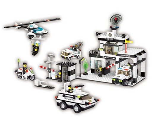 SUPER POLICE toy bricks, building blocks