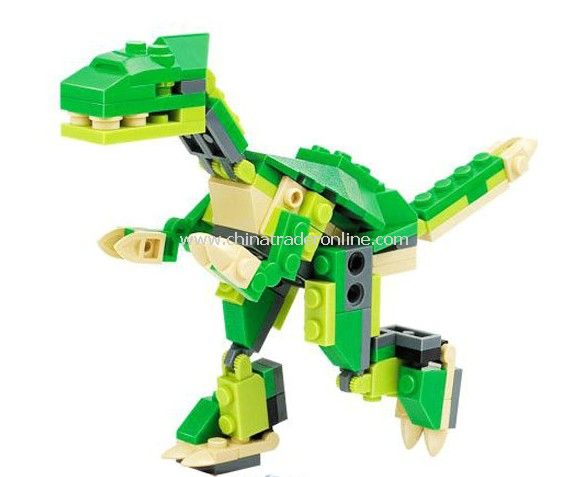 TYRANNOSAURUS toy bricks, building blocks from China