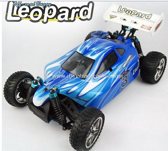 1:10 nitro powered vehicle - Leopard,2.4G edition available from China