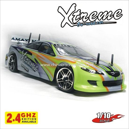 1:10 on-road nitro powered vehicle - Xtreme,2.4G edition available