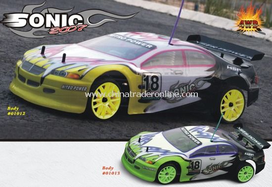 1:10th Scale Nitro On Road Touring Car-Two Speed
