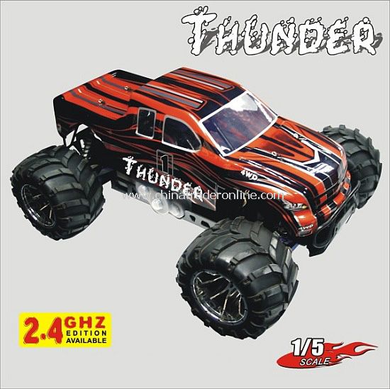 1:5th Scale Gasoline Off Road Truck-Thunder,2.4G available