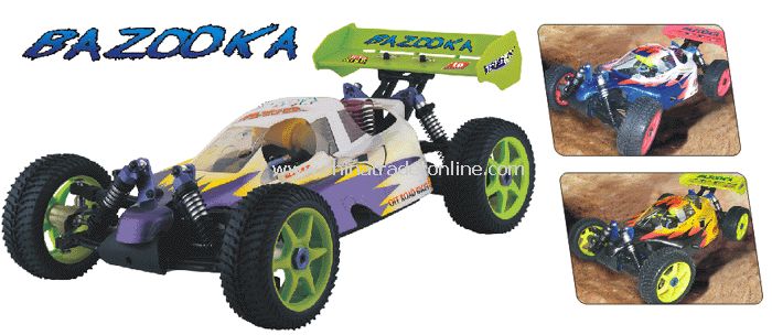 1:8 SCALE NITRO POWERED 4WD OFF-ROAD BUGGY from China