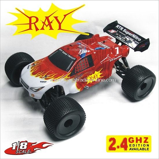 1:8th nitro off road truggy - RAY,2.4G edition available