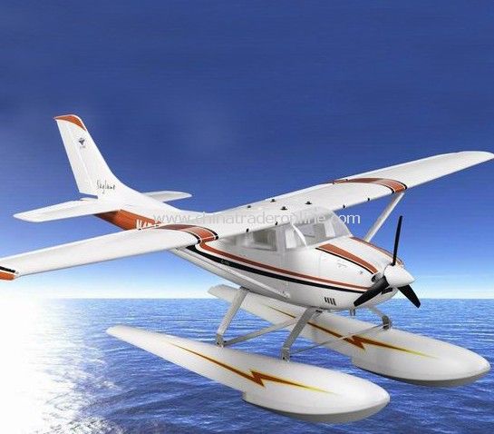 4ch RC Cessna182 brushless model with pontoon