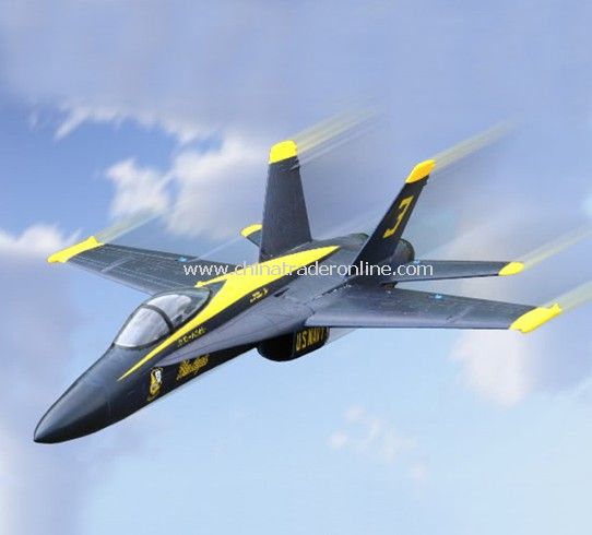 4ch RC plane model - F/A-18C, blue angel