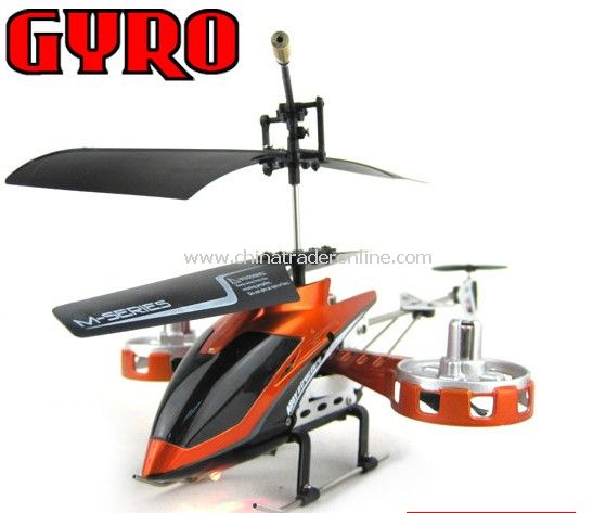 Alloy 4-channel IR helicopter with gyro