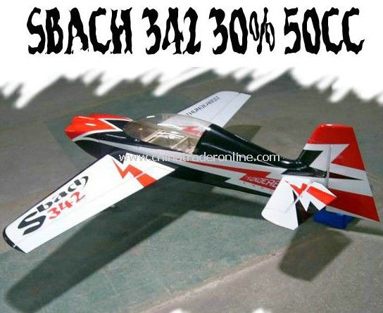 GASOLINE Airplane Model -Sbach 342 30% 50CC from China